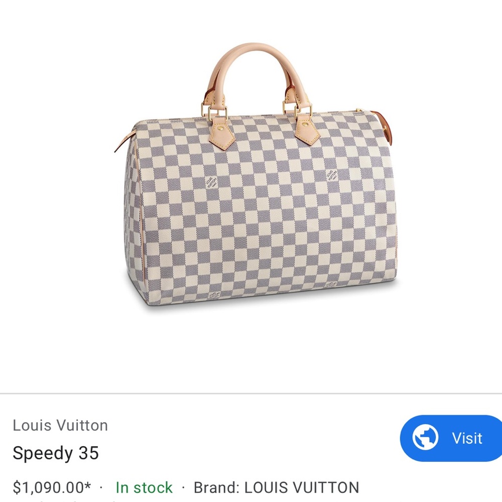 Louis Vuitton REAL WITH PAPERS speedy 35